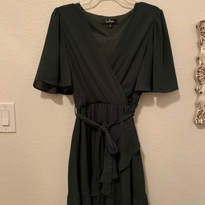 Lulu’s Flowy Wrap Dress